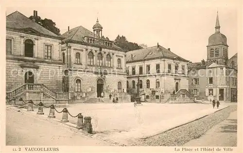 AK / Ansichtskarte Vaucouleurs La Place et l Hotel de Ville Vaucouleurs