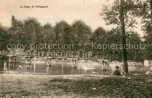 AK / Ansichtskarte Troyes_Aube La plage de Villepart Troyes Aube