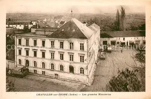AK / Ansichtskarte Chatillon sur Indre Les grandes Minoteries Chatillon sur Indre
