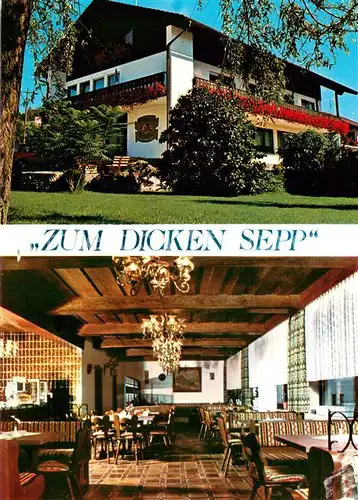 AK / Ansichtskarte Drachselsried Pension Metzgerei Zum dicken Sepp Gaststaette Drachselsried