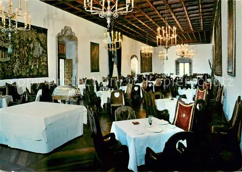 AK / Ansichtskarte Santiago_de_Compostela Hostal de los Reyes Catolicos Comedor Real Santiago_de_Compostela