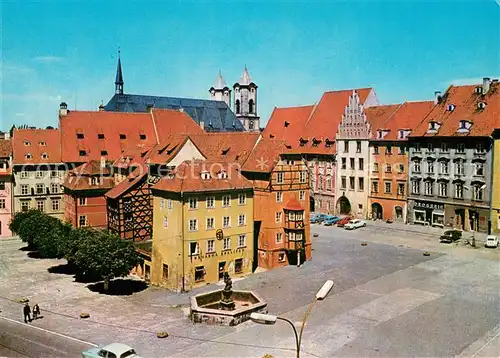 AK / Ansichtskarte Cheb_Eger Spalicek am Platz des Koenigs Georg von Podebrady 