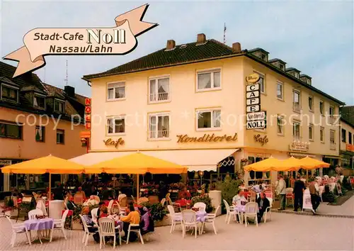 AK / Ansichtskarte Nassau_Lahn Stadt Caf? Noll Nassau_Lahn