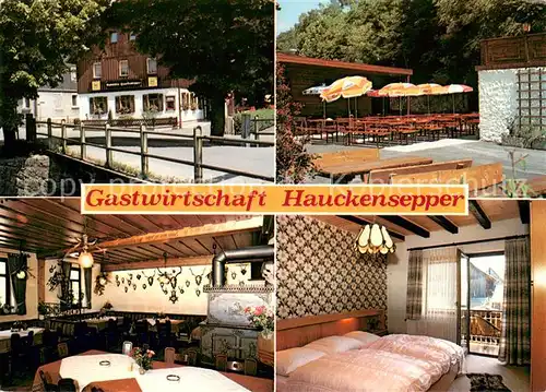 AK / Ansichtskarte Rothenkirchen_Oberfranken Gastwirtschaft Hauckensepper Rothenkirchen Oberfranken