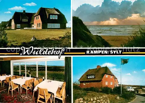 AK / Ansichtskarte Kampen_Sylt G?stehaus Wuldenhof Kampen Sylt