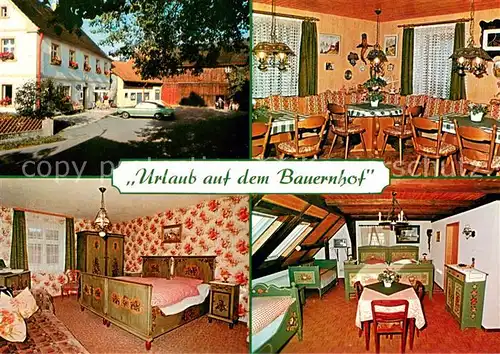 AK / Ansichtskarte Wallenbrunn Hans Engelbrecht Urlaub auf dem Bauernhof Wallenbrunn