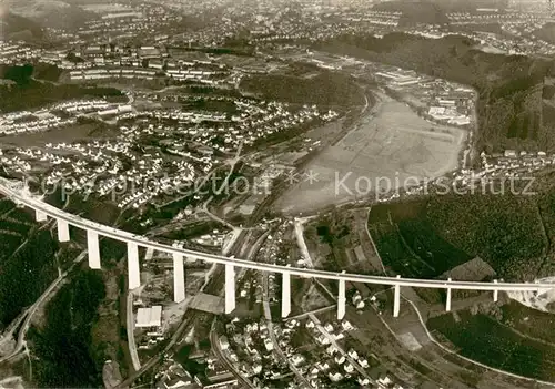 AK / Ansichtskarte Eiserfeld Siegtalbruecke Fliegeraufnahme Eiserfeld