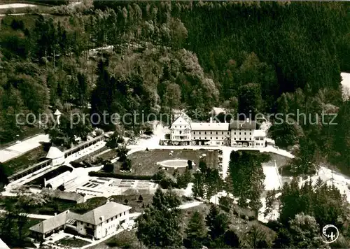 AK / Ansichtskarte Wartenberg_Oberbayern Sanatorium Fliegeraufnahme Wartenberg Oberbayern