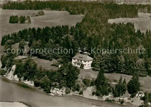 AK / Ansichtskarte Unterleiten Schullandheim Riemerschmid Handelsschule Fliegeraufnahme Unterleiten