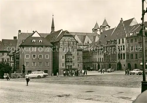 AK / Ansichtskarte Cheb_Eger Altstadt Alte Handelshaeuser 