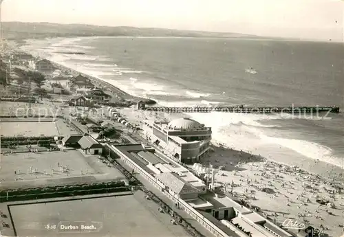 AK / Ansichtskarte Durban_South_Africa Aerial view of the beach 