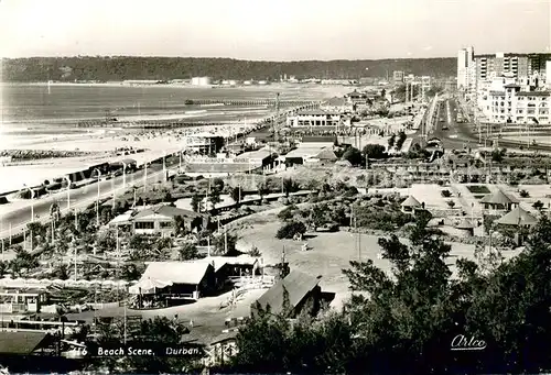 AK / Ansichtskarte Durban_South_Africa Beach Scene 