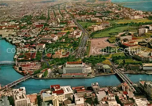 AK / Ansichtskarte Manila_Philippines Aerial view 