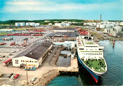 AK / Ansichtskarte Goeteborg Skandiahamnen Hafen Faehre Goeteborg
