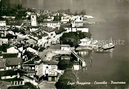 AK / Ansichtskarte Cannobio_Lago_Maggiore Veduta aerea Cannobio_Lago_Maggiore