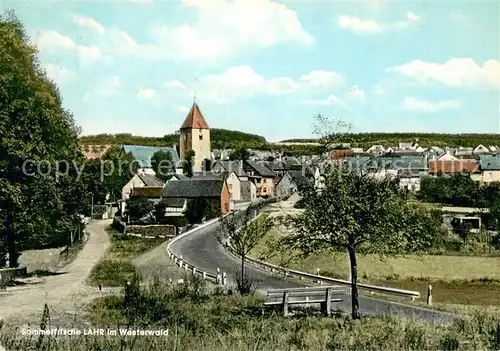 AK / Ansichtskarte Lahr_Limburg Ortsansicht mit Kirche Sommerfrische Lahr Limburg