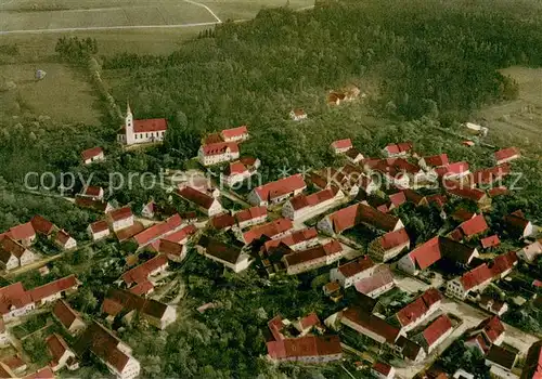 AK / Ansichtskarte Binsenwangen_Dillingen Fliegeraufnahme 