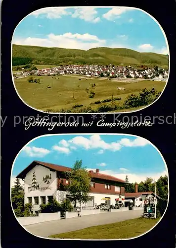 AK / Ansichtskarte Goettingerode Panorama mit Campingplatz Gaststaette Goettingerode