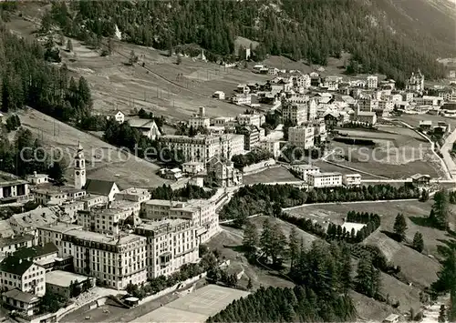 AK / Ansichtskarte Pontresina Fliegeraufnahme Pontresina