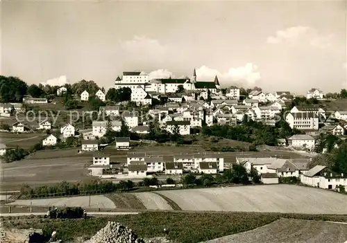 AK / Ansichtskarte Fuerstenstein_Niederbayern Panorama Blick zum Schloss Fuerstenstein_Niederbayern