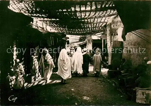 AK / Ansichtskarte Fes_Fez_Maroc Les souks du Talaa 