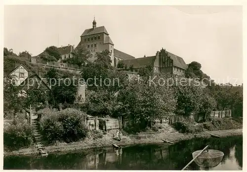 AK / Ansichtskarte Havelberg Dom mit Stiftsgebaeude Havelberg