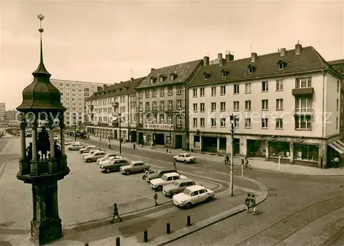 AK / Ansichtskarte Magdeburg Denkmal des Magdeburger Reiters auf dem Alten Markt Magdeburg