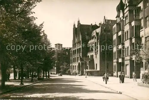 AK / Ansichtskarte Szczecin_Stettin Aleja Piastow Szczecin_Stettin