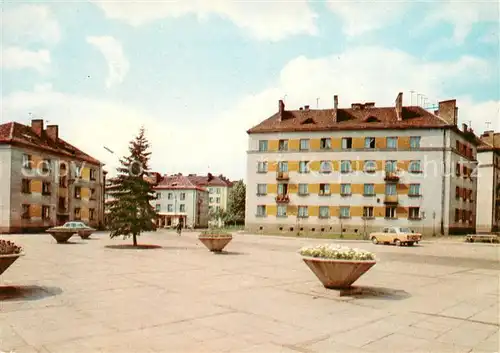 AK / Ansichtskarte Zawiercie Osiedle mieszkaniowe przy ulicy Stanislawa Moniuszki Wohnsiedlung Zawiercie