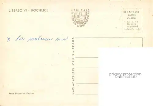AK / Ansichtskarte Liberec Hotel Rochlice Liberec