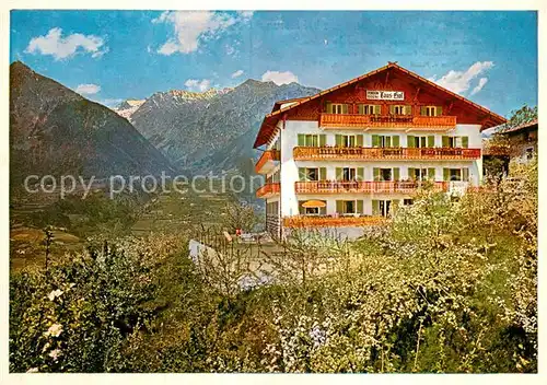AK / Ansichtskarte Schenna_Meran Pension Taushof Alpen Schenna Meran