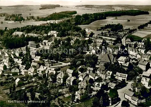 AK / Ansichtskarte Bad_Steben im Frankenwald Fliegeraufnahme Bad_Steben