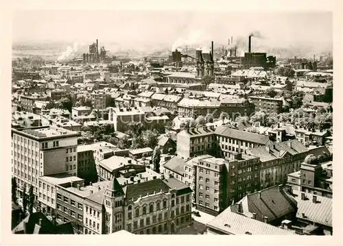 AK / Ansichtskarte Ostrava Stadtpanorama Industrie Ostrava