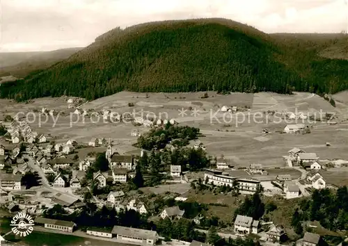 AK / Ansichtskarte Mitteltal_Schwarzwald Kurhotel Hoehenluftkurort Fliegeraufnahme Mitteltal Schwarzwald