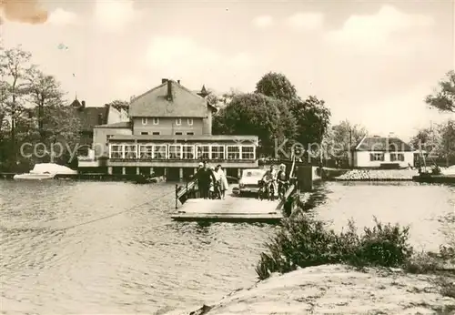 AK / Ansichtskarte Caputh Gaststaette Faehrhaus Caputh