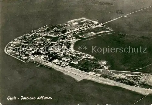 AK / Ansichtskarte Grado_Gorizia Panorama dall aereo Grado Gorizia