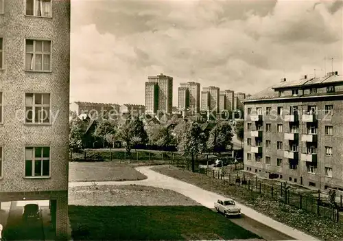 AK / Ansichtskarte Kladno_Tschechien Wohnsiedlung Hochhaeuser Kladno_Tschechien