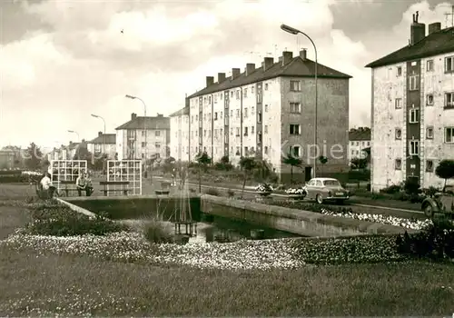 AK / Ansichtskarte Most_Bruex_Czechia Trida Csl. armady Wohnsiedlung 