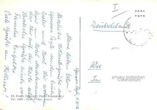 AK / Ansichtskarte Pegli Piazza Porticciolo Pegli