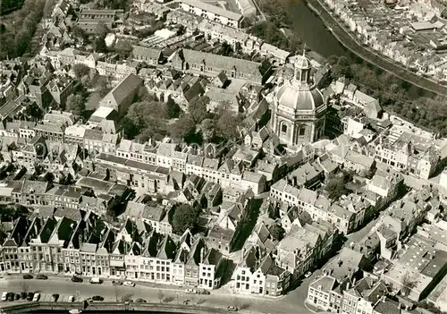 AK / Ansichtskarte Middelburg_Zeeland Oostkerk luchtopname Middelburg_Zeeland