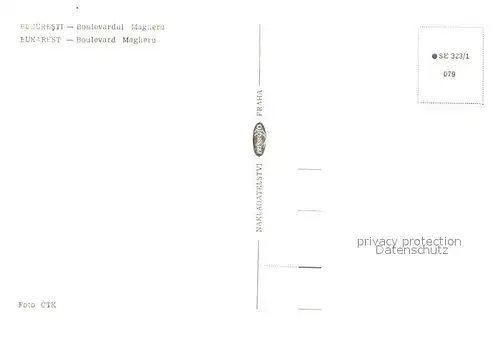 AK / Ansichtskarte Bukarest Boulevard Magheru Bukarest