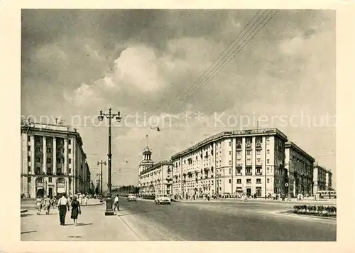 AK / Ansichtskarte Leningrad_St_Petersburg Moscow Prospekt Leningrad_St_Petersburg