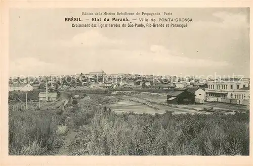 AK / Ansichtskarte Ponta_Grossa Vue panoramique Ponta Grossa