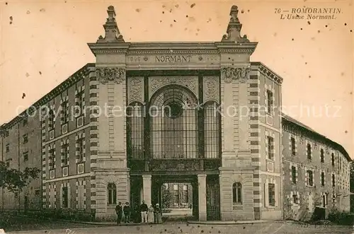 AK / Ansichtskarte Romorantin Lanthenay Usine Normant Romorantin Lanthenay