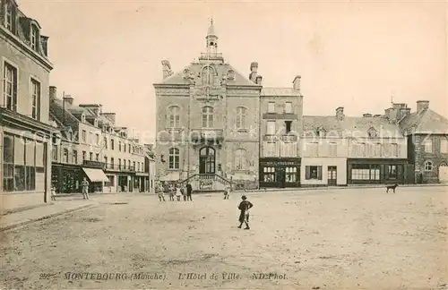 AK / Ansichtskarte Montebourg Hotel de Ville Montebourg