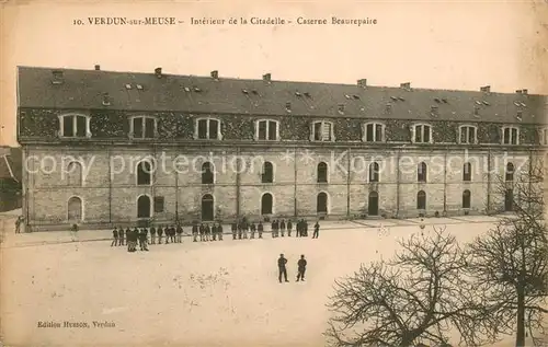 AK / Ansichtskarte Verdun_Meuse Interieur de la Citadelle Caserne Beaurepaire Verdun Meuse