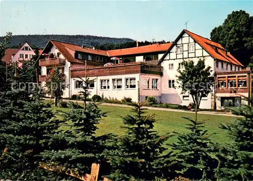 AK / Ansichtskarte Glashuette_Schieder Kneipp Kurhotel Zur Herlingsburg Glashuette_Schieder