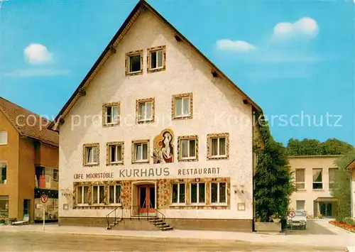 AK / Ansichtskarte Bad_Wurzach Cafe Moorstueble Kurhaus Bad_Wurzach
