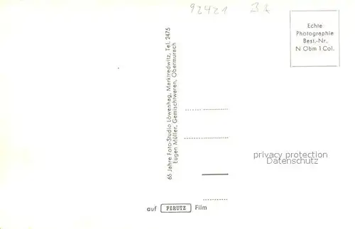 AK / Ansichtskarte Obermurach Ortsansicht Obermurach