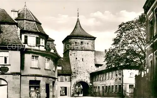 AK / Ansichtskarte Lichtenfels_Bayern Unterer Stadtturm Lichtenfels Bayern